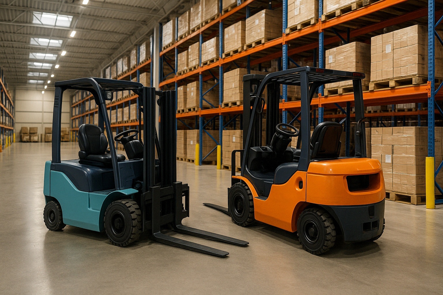 Electric vs. Internal Combustion Forklifts: Which is Right for Your Business?